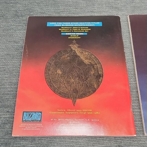 Warcraft Lot of 2 Books Orcs & Humans and Tides of Darkness - Picture 6 of 7